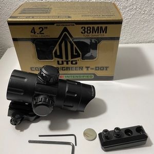 38mm UTG cqb red/green T-dot optic sight
